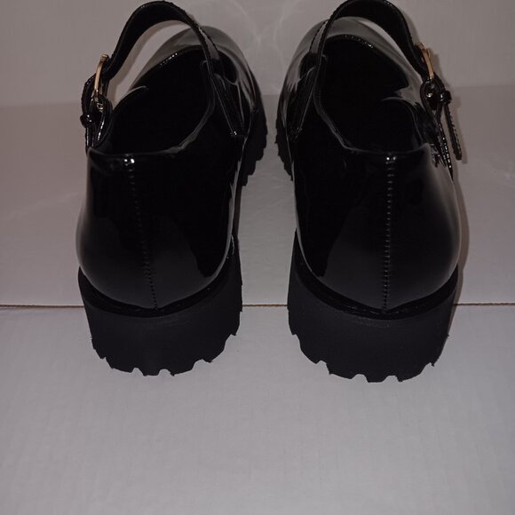 JONES NEW YORK TALTEN MARY JANE FAUX PATENT LEATHER SHOES - Picture 5 of 11